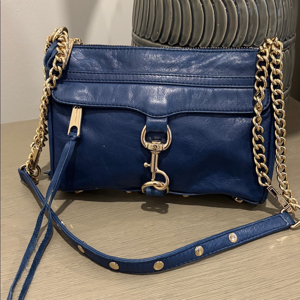 Rebecca minkoff blue crossbody
